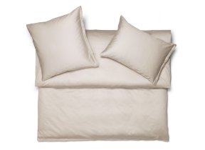 Satin bed linen "Noblesse sable"