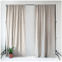 Curtain "Nighttime drawstring" - Natural