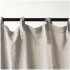 Curtain "Nighttime Tie Top" - Natural