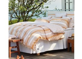 Satin Bettwäsche Set "Striped Cotton Sateen"