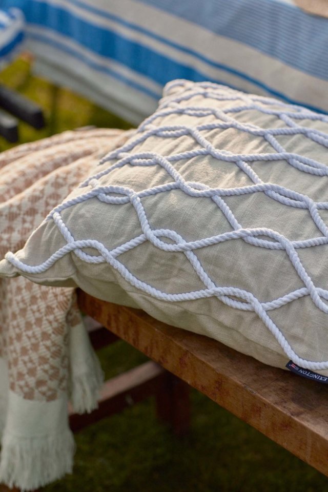 Dekokissenbezug "Rope Deco"