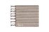 Halbleinen Badetuch "Striped Grey"