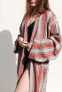 Half-linen bathrobe "Terra"