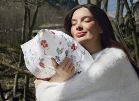 Satin Bettwäsche "Elin blanc"