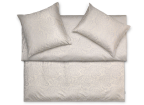 Jacquard Bettwäsche "Talis Ivory Paisley"