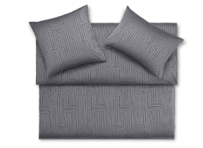 Jacquard bed linen "Silas Ombre"