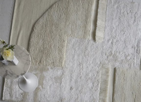 Tencel Wool Rug "Bourdelle Chalk"