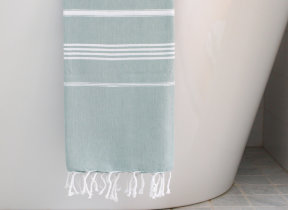 Hammam towel "Grey-green"