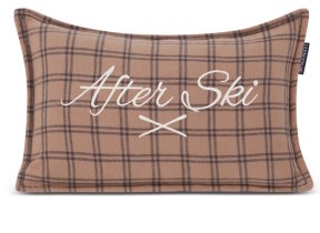 Flannel Cushion "After Ski"