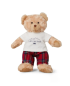Lexington Holiday teddy bear in Christmas pyjamas