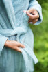 Weseta Damen Schalkragenmantel "Dream Royal" - 12 Arctic Green