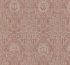 Pure linen tablecloth "Cartouche" - 35 rust red