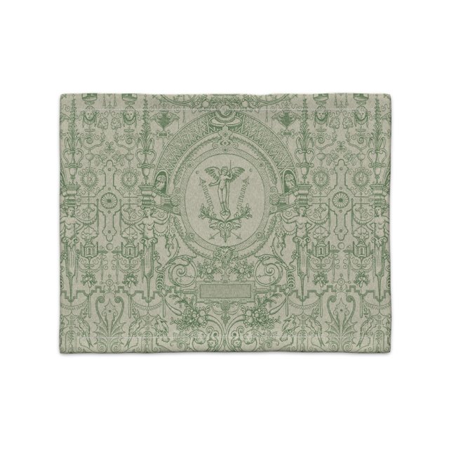 Pure linen placemat "Cartouche"