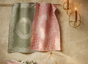 Kitchen Towel Half Linen "Leona" 9 Colors