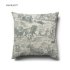 Half-linen bed linen "Toile des Alpes" - 84 Granite