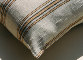 Half-linen cushion cover "Apricot"