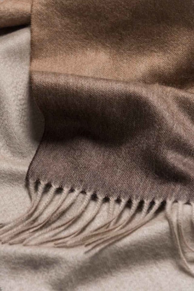 Kaschmirplaid "Arran Ombre Caramel Coast"