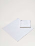 Serviette "Halbleinen" 01 Weiß