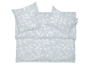 Satin Bettwäsche Organic Cotton "Omeo Gris"