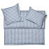 Organic Cotton Bettwäsche "AREO" - Marine Blau