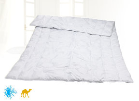 Traumina Camel hair all-season comforter "Cube Camel"