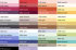 Graser Color chart