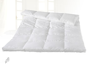 Warm "Exclusive" down comforter