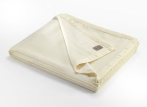 Cashmere blanket envelope hem "Naga"