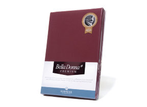 Zwirnjersey Spannbettlaken seidig schimmernd "Bella Donna Premium", 24 Farben