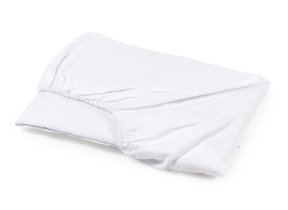 Leinenspannbettlaken "Libeco Classics Geneva White"