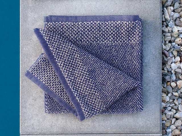 Cotton and linen terry towels "Uni", Leitner Leinen