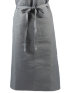 Libeco Hotel linen scarf in dark gray