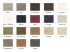 Libeco Linen scarf Milano color chart