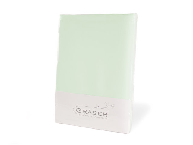 Fitted sheet "Fine satin" 4500 Lind, Graser