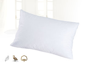 3 chamber pillows with eiderdown soft "Duke"