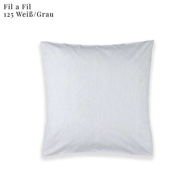 Christian Fischbacher "Fil a Fil", Weiß/Grau