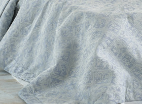 Half-linen bedspread "Leitner Aquarell" in 10 color variations