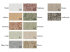 Leitner Leinen Cut fabric "Mariage", color chart