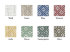 Linen kitchen towel "Vieböck diamond" color chart