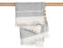 Vorgewaschene Leinenhamamtücher "Libeco Ash Stripe", Medium Fouta 55 x 65 cm