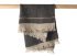 Vorgewaschenes Leinenhamamtuch "Libeco Black", Medium Fouta / 55 x 65 cm