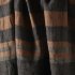 Vorgewaschenes Leinenhamamtuch "Libeco Black", Fouta / 110 x 180 cm