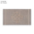 Linen bath rug "Rosetta", Leitner Leinen