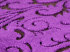 Etro Samtkissen "Tubular Viola", Detail