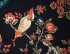 Schurwollplaid mit Samt "Etro Montreuil", Detail