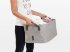 Foldable laundry basket "Grey", 35 l, mood