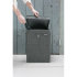 Stapelbare Wäschebox "Pepper Black", Mood