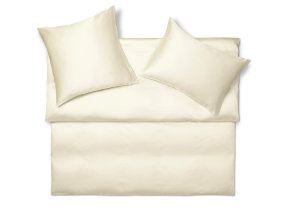 Satin bed linen "Micromodal Ivoire"