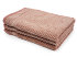 Leitner Inverness" cotton linen terry towels, rust red, Leitner Leinen