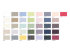 Topper cover made of Swiss jersey Color chart